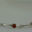 Laden Sie das Bild in den Galerie-Viewer, schönes Armband mit Karneol / 925er Silber / ca. 16,5 cm
