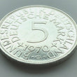 Laden Sie das Bild in den Galerie-Viewer, 5 Deutsche Mark Silberadler 1970 G
