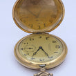 Laden Sie das Bild in den Galerie-Viewer, Vintage M.Silberthau Nürnberg Taschenuhr Handaufzug / Vergoldet
