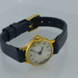 Laden Sie das Bild in den Galerie-Viewer, BIFORA Damenuhr / Handaufzug / vergoldet &amp; Lederarmband
