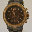Laden Sie das Bild in den Galerie-Viewer, MICHAEL KORS MK5518 - Damenuhr / Chronograph / Edelstahl &amp; Keramik
