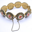 Laden Sie das Bild in den Galerie-Viewer, Vintage Modeschmuck Armkette vergoldet ca. 18cm
