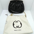 Laden Sie das Bild in den Galerie-Viewer, Vintage Bettl Moob Design Baby Krokodil Damen Handtasche Schwarz Made in Italy
