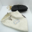 Laden Sie das Bild in den Galerie-Viewer, Vintage Bettl Moob Design Baby Krokodil Damen Handtasche Schwarz Made in Italy
