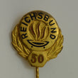 Laden Sie das Bild in den Galerie-Viewer, Anstecknadel - "Reichsbund - 50" / vergoldet / Hoffstätter - Bonn
