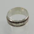 Laden Sie das Bild in den Galerie-Viewer, Vintage Unisexring Silber 925er 54 17,2 mm Ø
