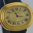 Laden Sie das Bild in den Galerie-Viewer, ROAMER Damen Armbanduhr - vergoldet / Handaufzug / Lederarmband

