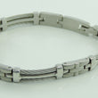 Laden Sie das Bild in den Galerie-Viewer, Edelstahl Damenarmband 17,5 cm
