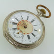 Laden Sie das Bild in den Galerie-Viewer, Remontoir Taschenuhr / Handaufzug - 6 Rubis / 800er Silber

