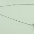 Laden Sie das Bild in den Galerie-Viewer, Vintage Damen 925er Silber Kette mit Farbstein Anhänger
