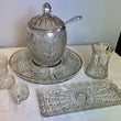 Laden Sie das Bild in den Galerie-Viewer, Vintage Bleikristall Bowle Set 17-teilig
