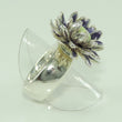 Laden Sie das Bild in den Galerie-Viewer, Vintage "Blume" Damenring 925er Silber 57 18,1 mm Ø
