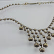 Laden Sie das Bild in den Galerie-Viewer, Vintage Damen Collier mit Strasssteine 43 cm

