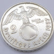 Laden Sie das Bild in den Galerie-Viewer, Drittes Reich 2 Reichsmark Silbermünze 1937 F- Hindenburg Kopf

