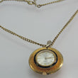 Laden Sie das Bild in den Galerie-Viewer, Damen Umhängeuhr Medana Lever- 17 Jewels - Handaufzug - mit Kette - vergoldet
