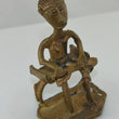 Laden Sie das Bild in den Galerie-Viewer, Afrikanische Kunst - Dekorative Bronzefigur / Handarbeit
