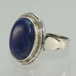 Laden Sie das Bild in den Galerie-Viewer, Vintage Ring mit Lapis Lazuli 925er Silber - Grösse 55 17,5 mm Ø
