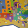 Laden Sie das Bild in den Galerie-Viewer, First State Quarters Of The United States Collector's Map 1999 - 2008
