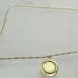 Laden Sie das Bild in den Galerie-Viewer, Vintage Goldkette mit Anhänger Olympiade München 1972 333er 8 Karat Gold 50cm
