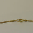 Laden Sie das Bild in den Galerie-Viewer, Vintage Kette &amp; Anhänger mit Turmalin / 333er 8 Karat Gold / ca. 62 cm
