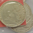 Laden Sie das Bild in den Galerie-Viewer, Drittes Reich 5 Reichsmark Silbermünze 1935 G - Hindenburg

