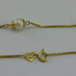 Laden Sie das Bild in den Galerie-Viewer, Vintage Halskette mit Perlen / 333er - 8 Karat Gelbgold 60,0 cm
