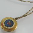 Laden Sie das Bild in den Galerie-Viewer, Damen Umhängeuhr Medana Lever- 17 Jewels - Handaufzug - mit Kette - vergoldet
