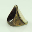 Laden Sie das Bild in den Galerie-Viewer, Antiker Damenring aus Messing / 57 18,1 mm Ø

