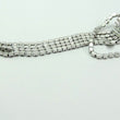 Laden Sie das Bild in den Galerie-Viewer, Modisches Damen Collier mit Strass in Krawattenoptik
