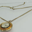 Laden Sie das Bild in den Galerie-Viewer, Damen Umhängeuhr Medana Lever- 17 Jewels - Handaufzug - mit Kette - vergoldet
