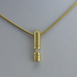 Laden Sie das Bild in den Galerie-Viewer, Kette &amp; Anhänger mit 0.10 ct. Brillant / 585er 14 Karat Gold / ca. 45 cm
