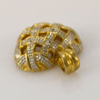 Laden Sie das Bild in den Galerie-Viewer, Vintage Anhänger mit ca. 0.10 ct Brillanten / 333er 8 Karat Gold / ohne Kette
