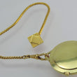 Laden Sie das Bild in den Galerie-Viewer, Vintage Adora Taschenuhr Handaufzug mit Kette vergoldet 23cm
