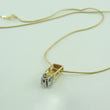 Laden Sie das Bild in den Galerie-Viewer, Damen Kette mit Anhänger mit Diamanten 0,35 ct Gelbgold 750er 18 Karat 45 cm
