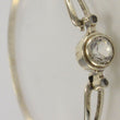 Laden Sie das Bild in den Galerie-Viewer, Armreif / 835er Silber / ⌀ 5,1 cm / Zirkonia
