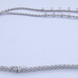 Laden Sie das Bild in den Galerie-Viewer, Vintage Collier mit 0.45 ct. Brillanten / 750er 18 Karat Gold 42 cm
