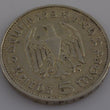Laden Sie das Bild in den Galerie-Viewer, Münze Dt. Reich 1935 D - 5 Reichsmark Paul von Hindenburg
