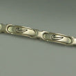Laden Sie das Bild in den Galerie-Viewer, Armkette mit "Muster" - 925 Silber / ca. 20,0 cm
