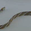 Laden Sie das Bild in den Galerie-Viewer, Two-Color Silber Vergoldetes Damen Armband - 835 Silber
