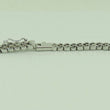Laden Sie das Bild in den Galerie-Viewer, Vintage 835er Silber Damen Collier mit Saphir Rhodiniert

