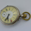 Laden Sie das Bild in den Galerie-Viewer, REMONTOIR Zylinder 4 Rubis - Taschenuhr / Handaufzug / 800er Silber
