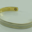 Laden Sie das Bild in den Galerie-Viewer, Damen Armreif 24 ct Edelstahl vergoldet/ Elektro Plated
