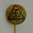 Laden Sie das Bild in den Galerie-Viewer, Anstecknadel - "ötv" / Emaille &amp; vergoldet / B.H. Mayer - Pforzheim
