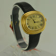 Laden Sie das Bild in den Galerie-Viewer, ROAMER Damen Armbanduhr - vergoldet / Handaufzug / Lederarmband
