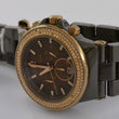 Laden Sie das Bild in den Galerie-Viewer, MICHAEL KORS MK5518 - Damenuhr / Chronograph / Edelstahl &amp; Keramik
